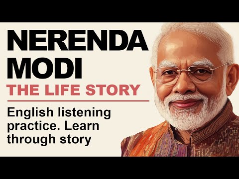 NARENDA MODI 🇮🇳 Learn English through Story | English speaking practice