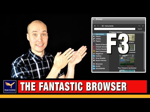 Reason 9.5 Quick Tutorial - The Fantastic Browser