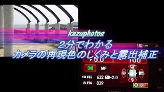 preview picture of video '2分でわかる カメラの再現色のしくみと露出補正！kazuphotos'