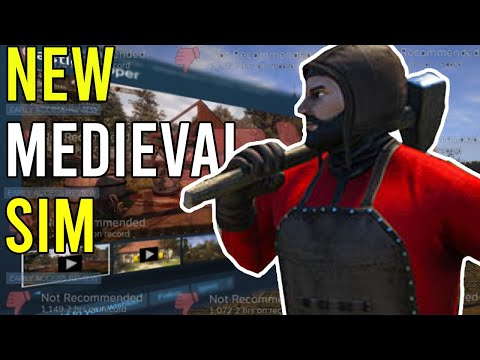 This NEW MEDIEVAL Game Let's You BUILD CASTLES - Castle Flipper