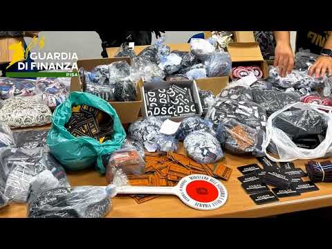 Due sequestri e due persone denunciate dalla Finanza per contraffazione e ricettazione