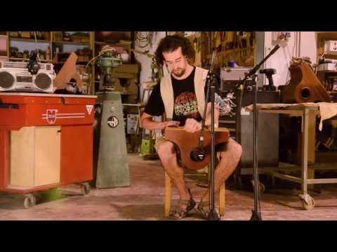 Kabeção - Cajonico Solo - Solid Mahogany Cajonico with Laurel Burl Top #1