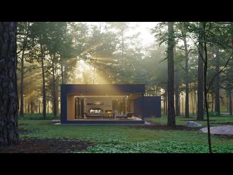 FOREST house - full CGI 3D animation.