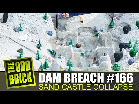 LEGO Dam Breach #166 - Sand Castle Collapse