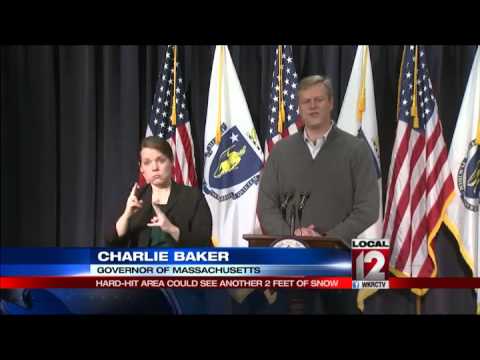 ニューイングランドを再び襲った雪嵐、マサチューセッツ州で非常事態宣言 (Snow storm hits New England again, emergency declared in Massachusetts)