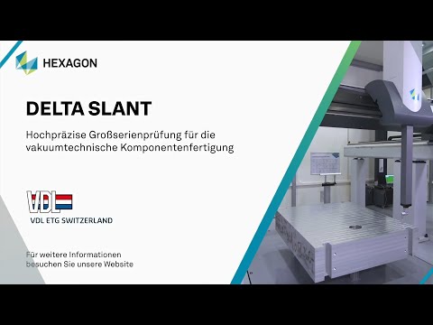 Das DELTA SLANT Brücken-KMG bei VDL ETG in der Schweiz