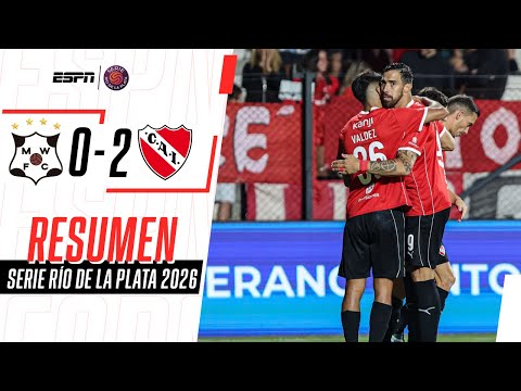 ÁVALOS METIÓ UN DOBLETE Y EL ROJO SIGUE JUNTANDO TRIUNFOS | Wanderers 0-2 Independiente | RESUMEN
