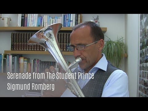 Serenade- Student Prince.Tenor Horn and Piano