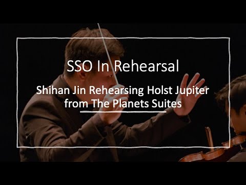 Shihan Jin in Rehearsal: Holst The Planets Jupiter with USC SSO