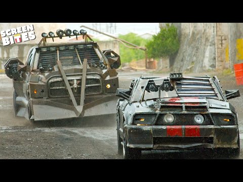The Craziest Armored Car Carnage in Death Race & Death Race 2 | Screen Bites