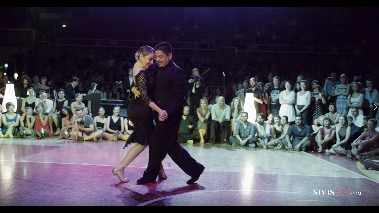 Carlitos Espinoza & Noelia Hurtado - Mano Brava - Tango exhibition by Sivis'Art