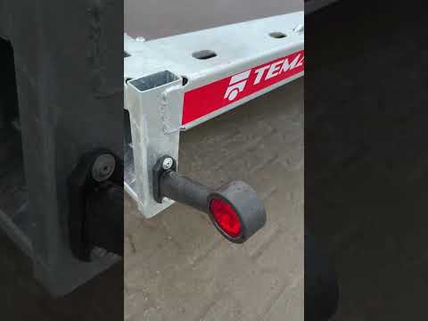 Laweta samochodowa dwuosiowa TEMARED CARPLATFORM 5121 #anhänger #trailer #flatbedtrailer #laweta