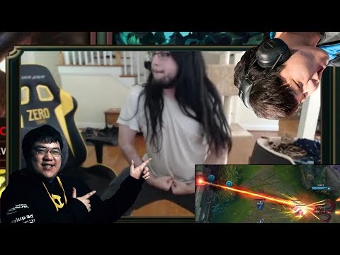 IMAQTPIE FLEXING | SCARRA: I GOT THIS | HUNI SOUNDS ON FAKER STREAM - LoL Funny Stream Moments #155