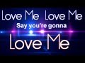 Big Time Rush - Love Me Love Me (Lyric Video ...