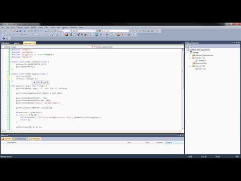 OpenGL Tutorial 2 - Primitives + basic rendering