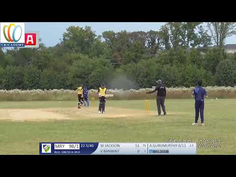 USA Cricket U15 Mid Atlantic Zonal - Mid Atlantic North Blue Team Vs Maryland