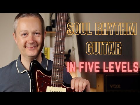 Soul Guitar Lesson - Learn the Five Steps that will get you to Soul Guitar Mastery!