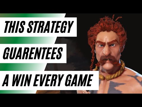 (Civ 6) You Can NEVER LOSE On Deity With This GOD-LIKE Gaul Man At Arms Rush Strategy