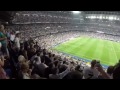 Real Madrid Fans reaction after Messi scoring last minute goal | 23.04.2017