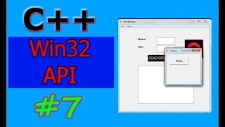 Windows GUI Programming with C/C++ ( Win32 API ) | Part -7 | Dialogs (Modal and Modeless )