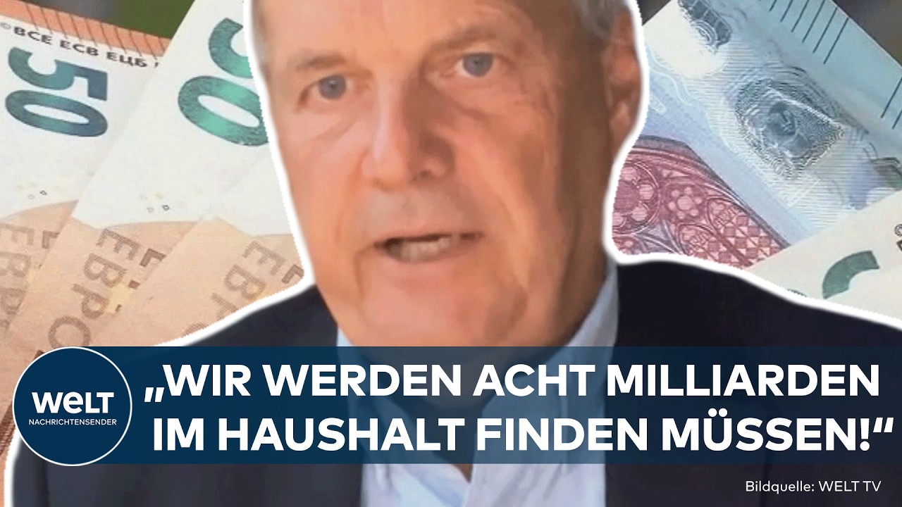 STEUERENTLASTUNG: CDU-Politiker macht Druck! „Wir werden acht Milliarden im Haushalt finden müssen!“
