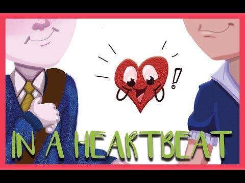 In A Heartbeat | NO OUTLINES CHALLENGE | GeekinthePaint SPEED PAINT