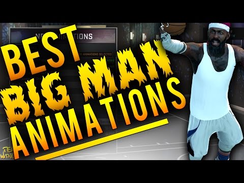 NBA 2K16 Tips: Best BIG MAN / CENTER Animations - Best Dunk Packages, Post Moves, Layups in 2K16!