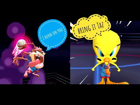 Dunker Tweedy & Shooter Taz, looney tunes world of mayhem