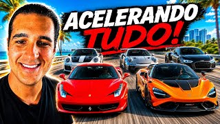 FUI EXPULSO DO CONDOMÍNIO?! 😳 Encontro de Supercarros na Minha Casa!