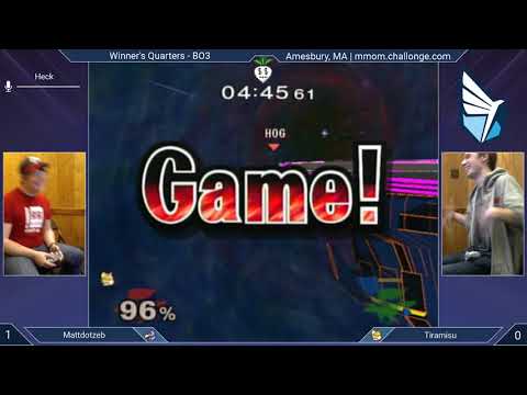 MMOM145 SSBM - BBES.gg | MattDotZeb vs. HoG | Tiramisu (Fox) - Melee WQF