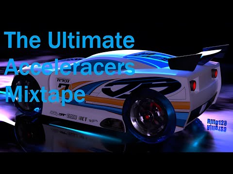 The ULTIMATE Hotwheels Acceleracers Soundtrack Mixtape (1 HOUR)