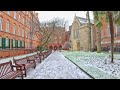 Winter Snow Walk Through Mayfair London 2021