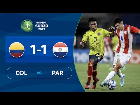 COLOMBIA vs. PARAGUAY  [1-1] | RESUMEN | CONMEBOL SUB20 2023