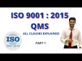 ISO 9001 2015 Standard Full Summary In 22 Minutes All 10 Clauses Covered In Detail HD Summary