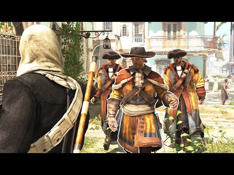 Assassin's Creed 4 Black Flag Governor Outfit  Havana Free Roam & Combat PC Ultra Settings