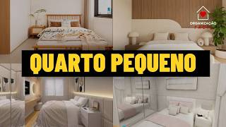 13 DICAS PARA DECORAR E ORGANIZAR QUARTO PEQUENO