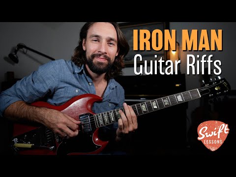 Black Sabbath "Iron Man" Guitar Lesson - EVERY RIFF!