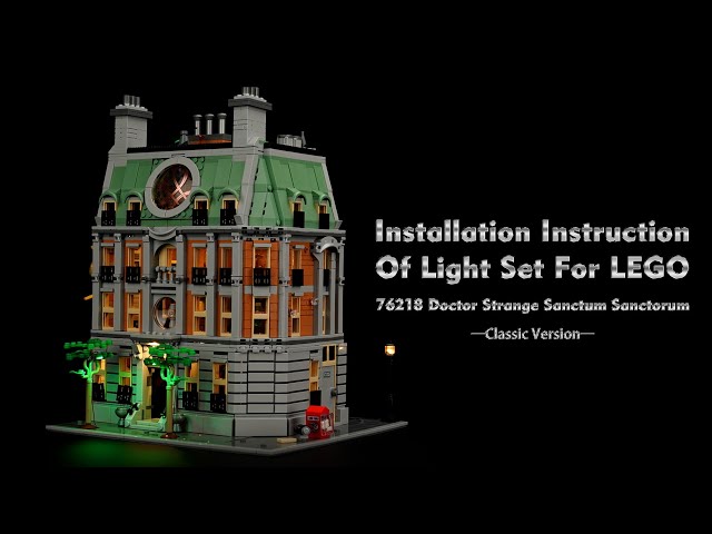 Vídeo relacionado con Juego de Luces para Lego 76218 Sanctum Sanctorum Building Set with Doctor Strange, BrickBling Mando a Distancia LED Set de iluminación Compatible con Marvel Sanctum Sanctorum (sin Modelos Lego)