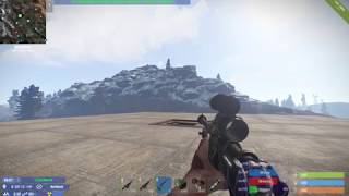 RUST ソロでヘリと戦ってみた（注意！ド下手です）
