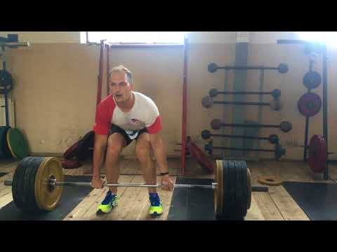 170 Kg dead lift - sprint training
