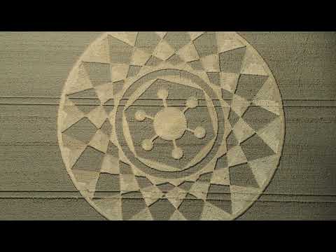 Crop Circle Wiltshire August 2023 4K