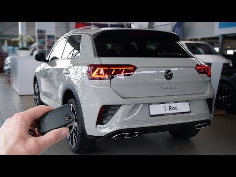 2022 VW T-Roc R Line (150hp) - Sound & Visual Review!