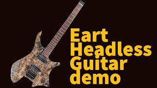 Video thumbnail for EART  Guitar W2 Headless guitar, review and demo. W2 by Guitar Safari