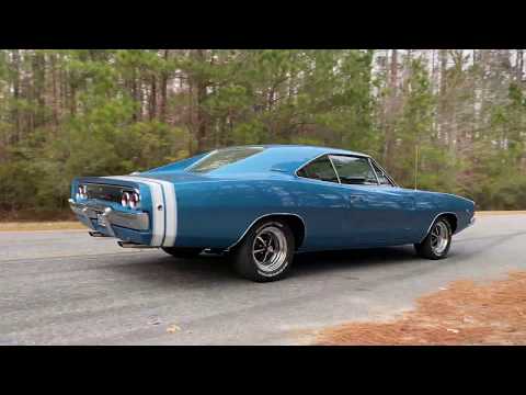 1968 Charger RT:  Cold Start, Warm Start, and Acceleration
