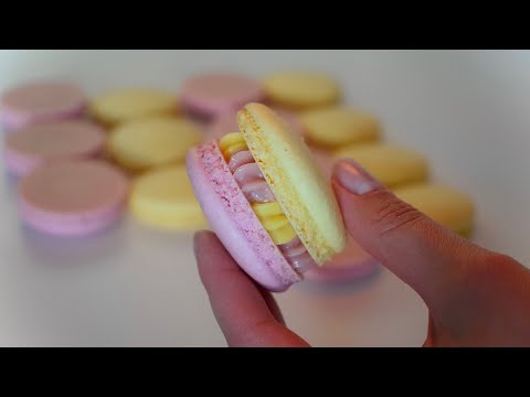 GANACHE FOR MACARONS. LEMON - RASPBERRY 🔝