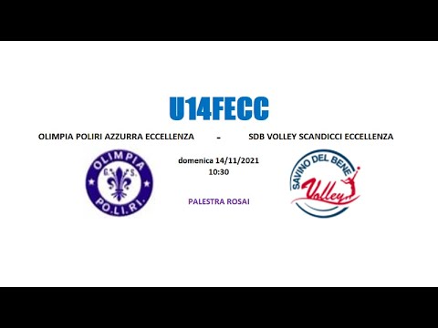 U14FECC - OLIMPIA POLIRI vs SDB VOLLEY SCANDICCI