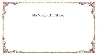 Varukers - No Masters No Slaves Lyrics