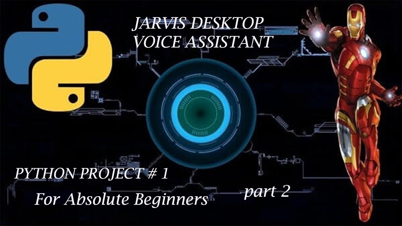 python project 1| build tony stark's Jarvis with python| python tutorial for absolute beginners