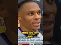Russell Westbrook talks about huddle video ? #shorts