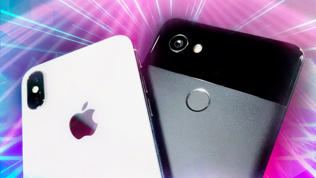 iPhone X vs Google Pixel 2!